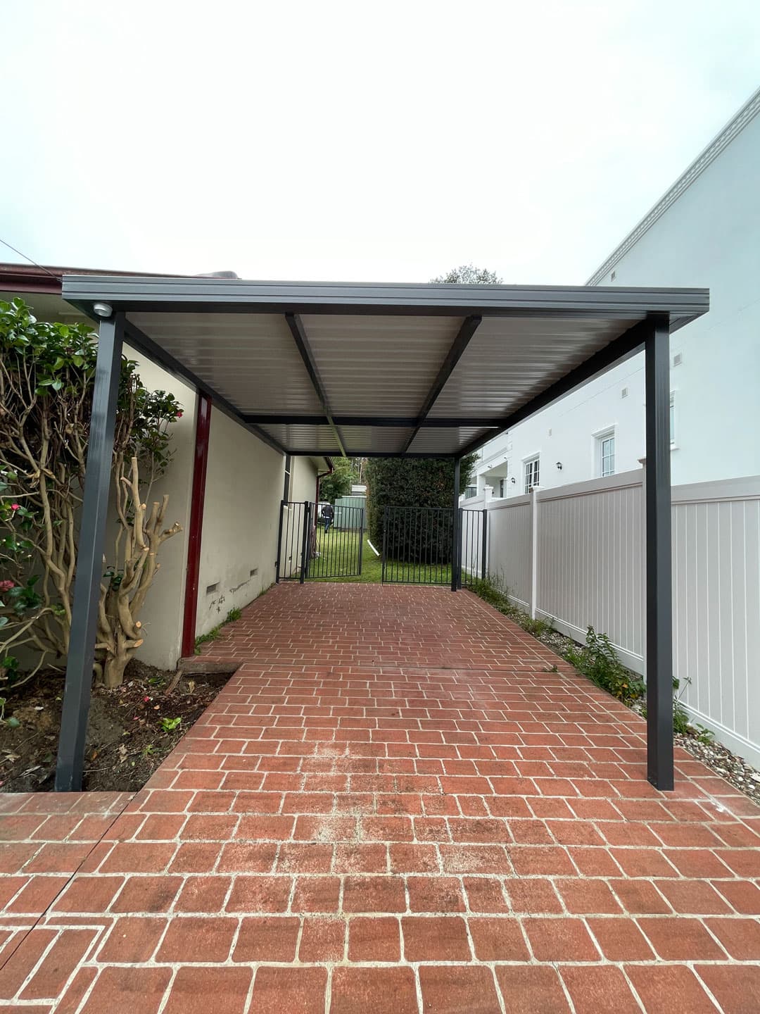 Flat Roof Carport