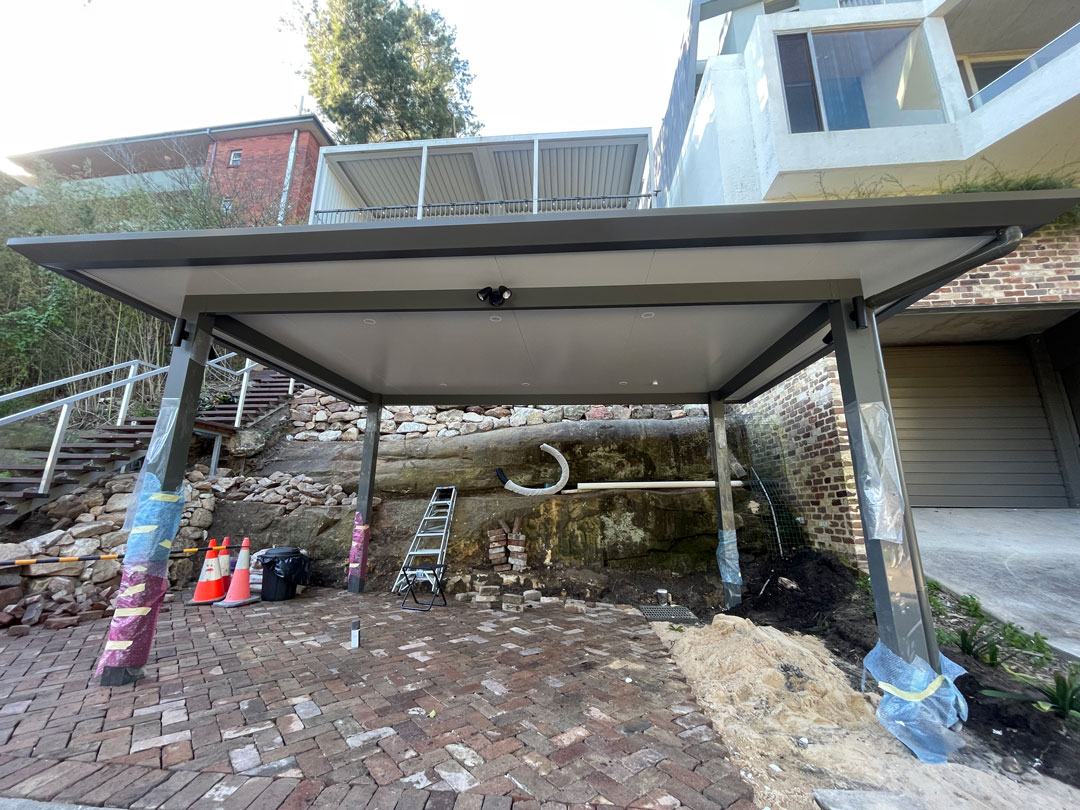 Standard metal non-insulated carport