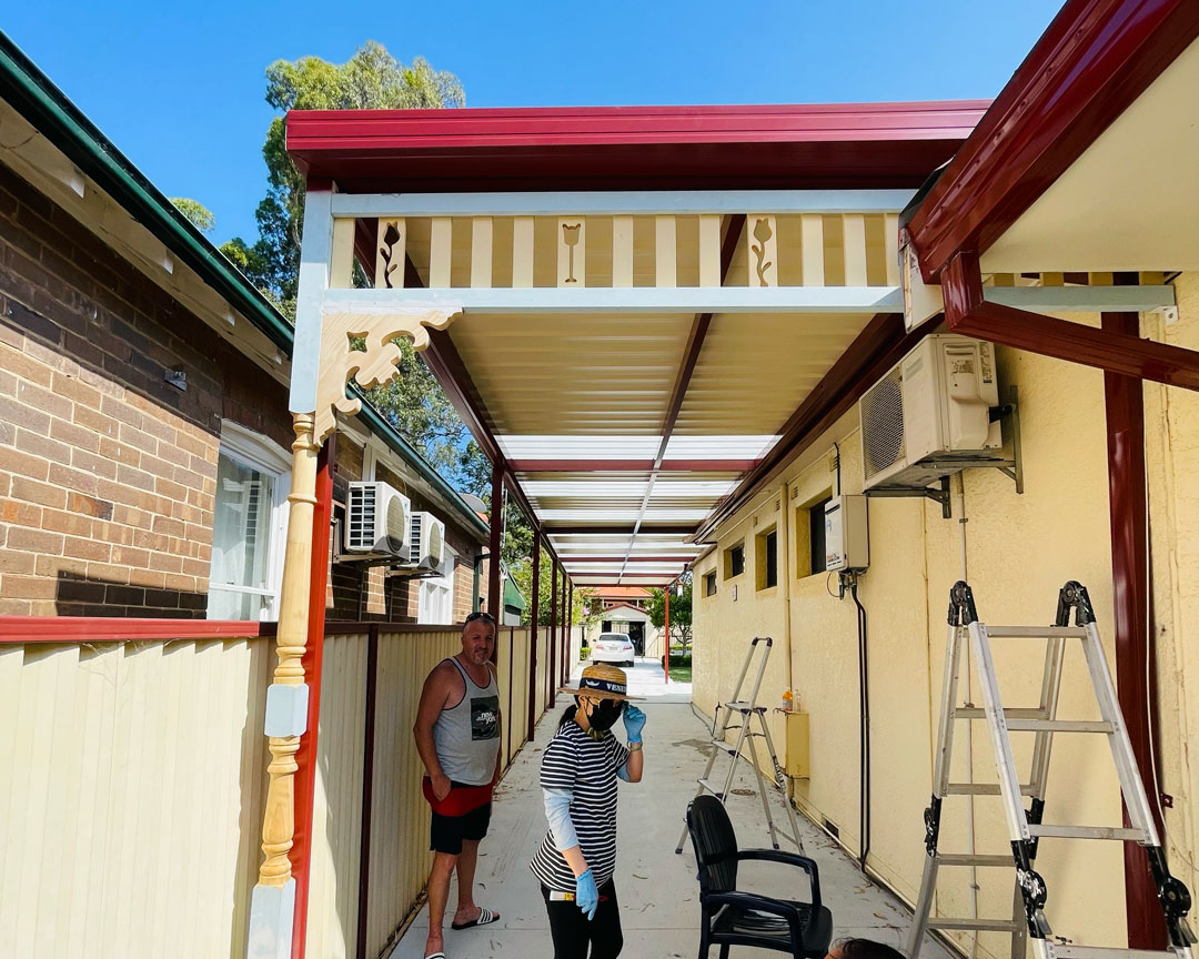 Standard metal non-insulated carport
